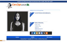 Tablet Screenshot of camzap.com.br